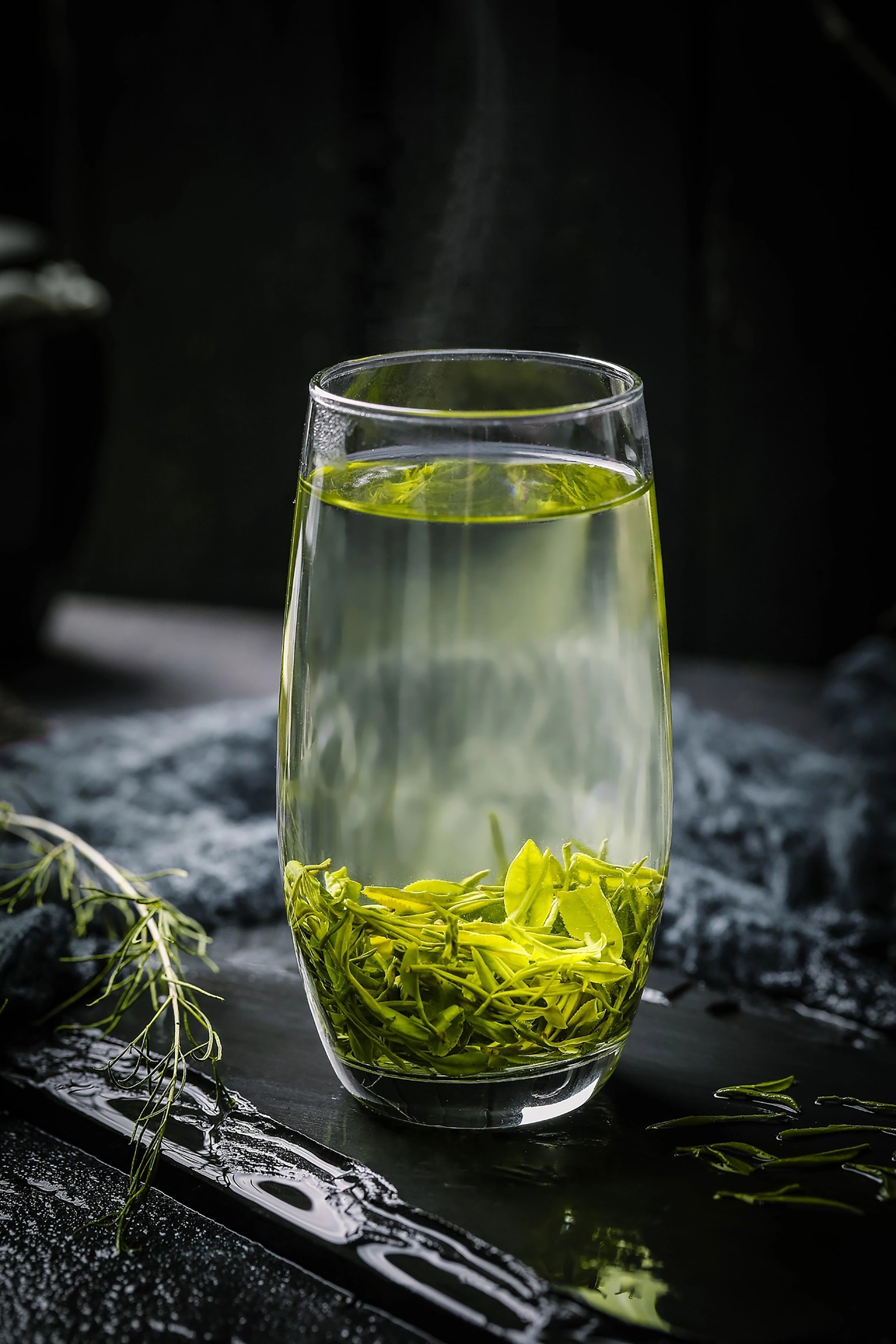 Natural green tea