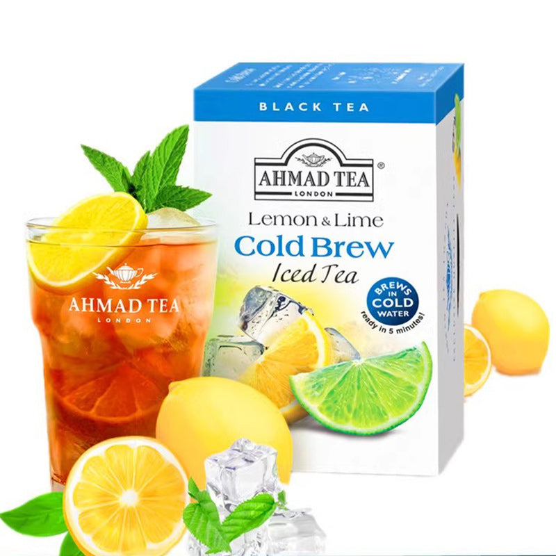 AHMADTEA lemon lime black tea cold brew tea 42g*20 packs