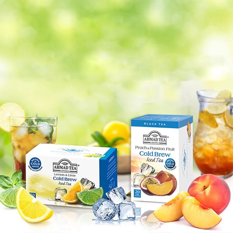 AHMADTEA lemon lime black tea cold brew tea 42g*20 packs