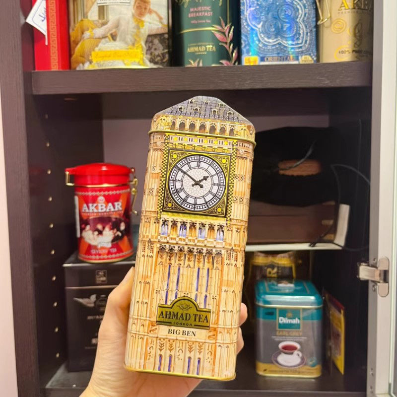 AHMADTEA Big Ben British Tea Gift Can 48g