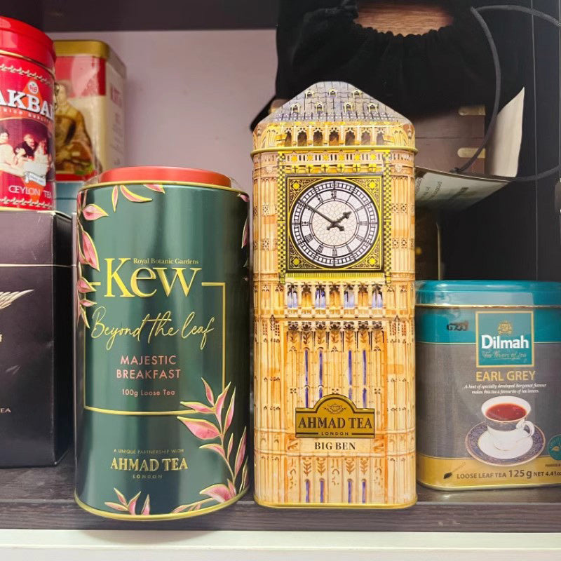 AHMADTEA Big Ben British Tea Gift Can 48g