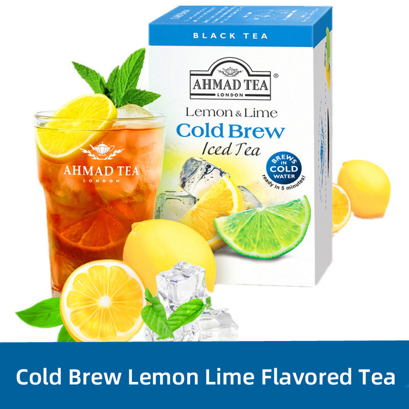 AHMADTEA lemon lime black tea cold brew tea 42g*20 packs